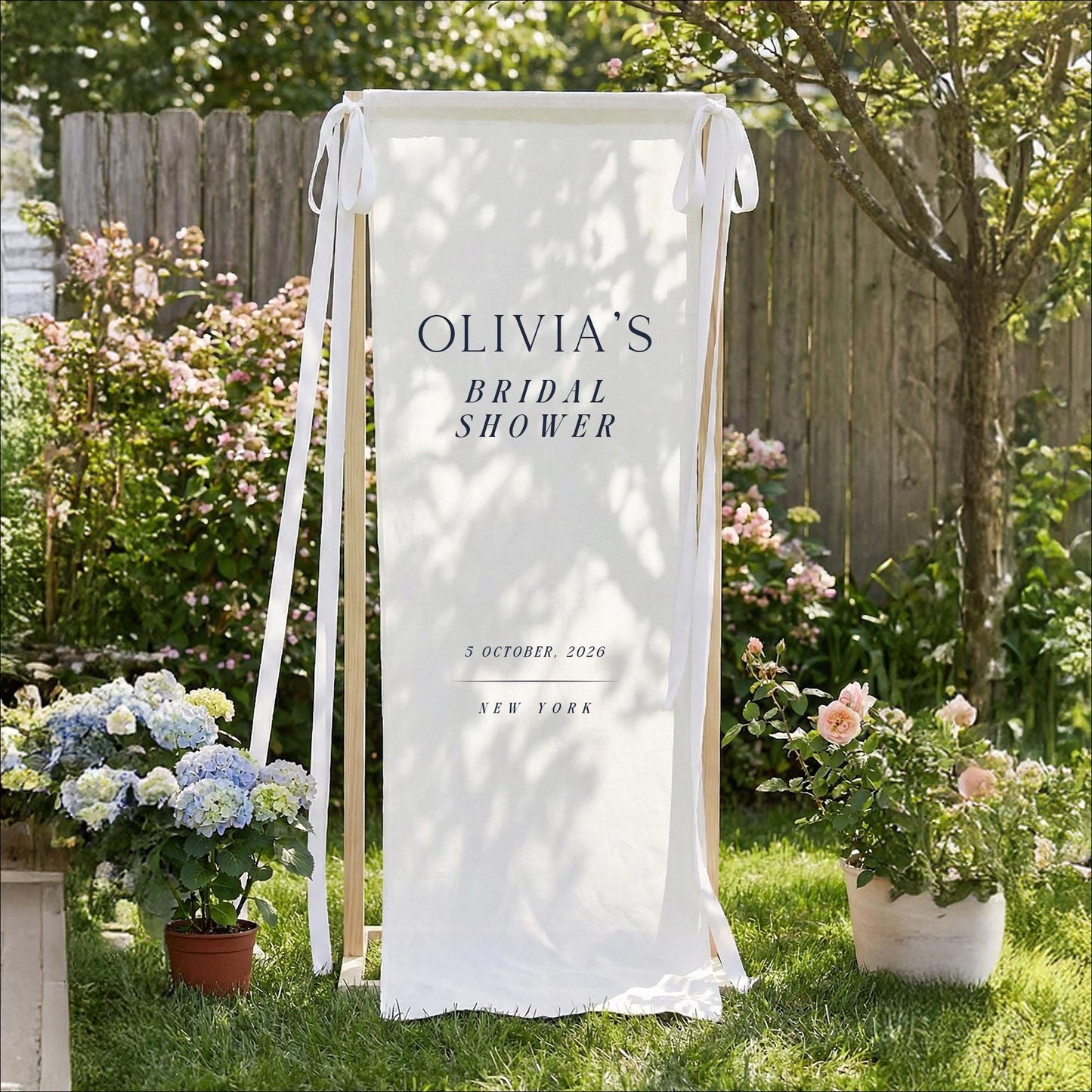 Bachelorette Party Linen Banner, Bach Weekend Sign, Personalized Fabric Banner, Bridal Shower Decor